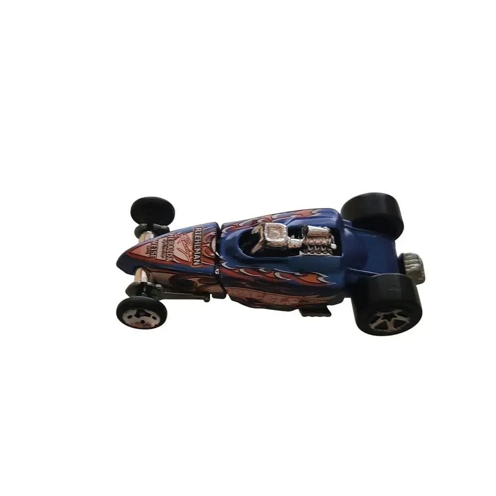 Hot Wheels 2002 Tire Fryer Riehlman Racing Flames Mattel Loose Car Malaysia